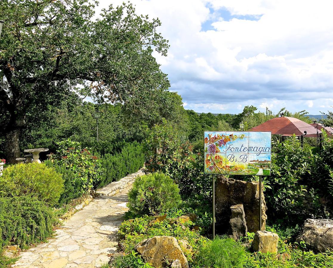 Fonte Magia Panzió Castel de' Fiori Kültér fotó